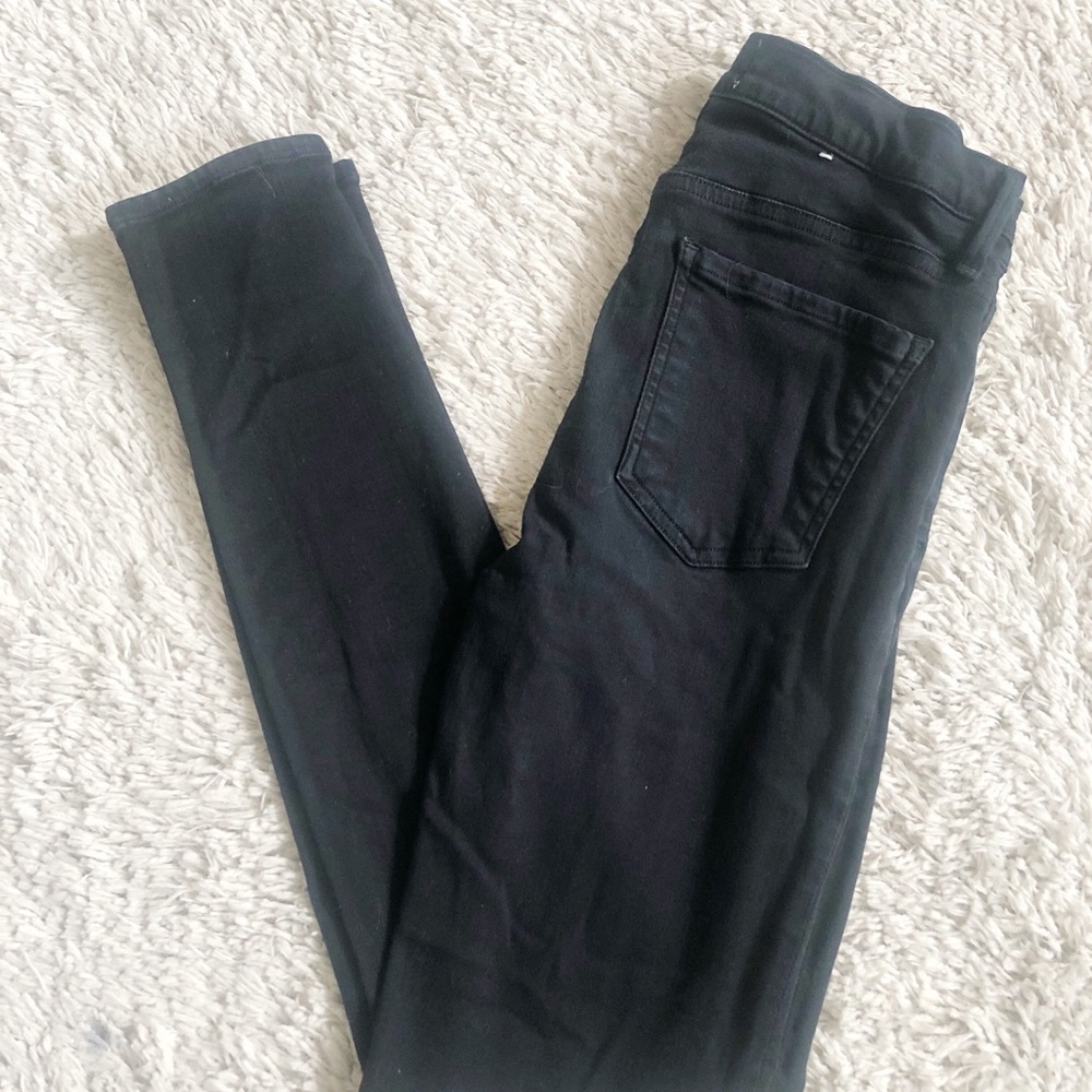 AGoldE black skinny jeans